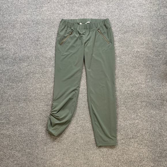 Athleta Pants Womens 6 Ivy Aspire Ankle Mid Rise Semi Fitted Tapered Cinch Leg - Picture 2 of 12